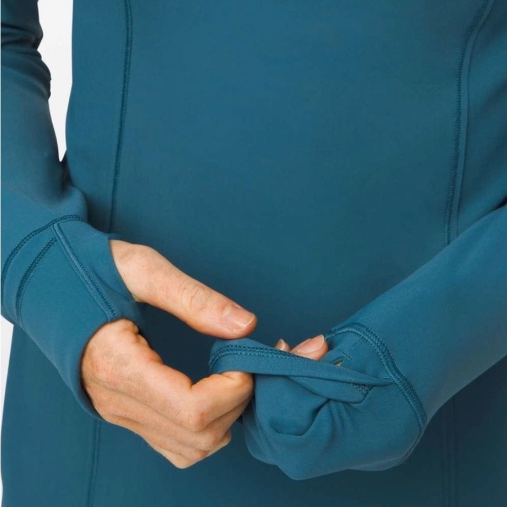 Lululemon Long-sleeve Define Dress Est. XS/4 Blue - Picture 13 of 14
